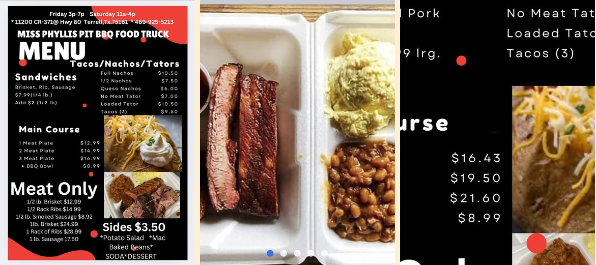 MISS PHYLLIS PIT BBQ FOOD TRUCK