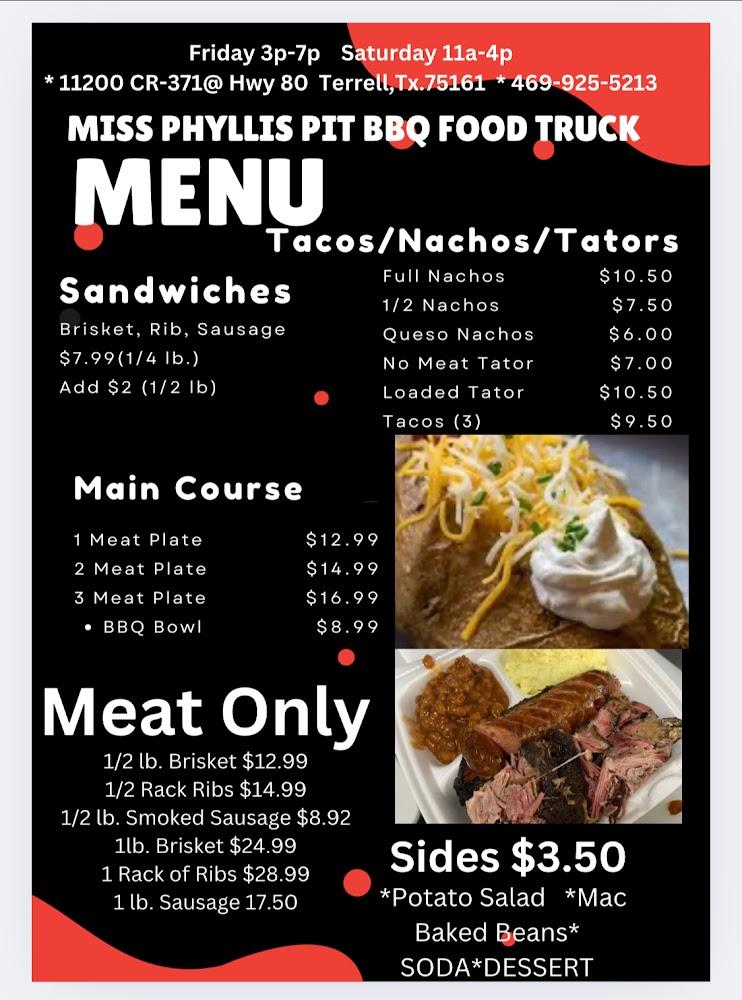 MISS PHYLLIS PIT BBQ FOOD TRUCK Dish 1